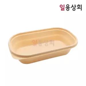 일회용 도시락 용기 JB 079 1칸 300세트 베이지