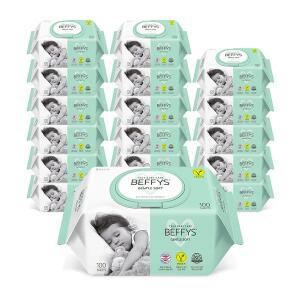 [코디]베피스 젠틀 소프트 (캡) 물티슈 100매18팩