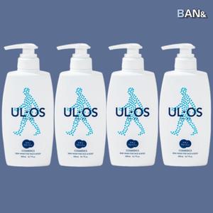 우르오스 우로스 올인원 남성 남자 바디 클렌저 스킨 워시 500ml 4개