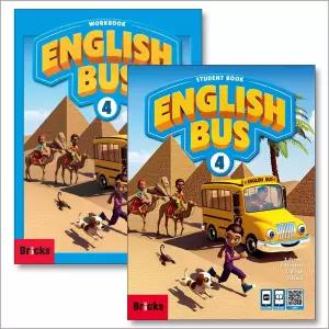 [카드10%] 잉글리시 버스 English Bus 4 교재 워크북 세트 (전2권)