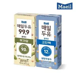 매일두유 혼합 99.9 190ml 24팩+고단백 190ml 24팩