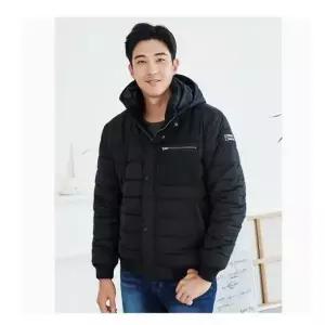 [롯데백화점]콜핑 LD18 남자 겨울 후드일체형 웰론 경량패딩자켓KSJ6773M 후이드