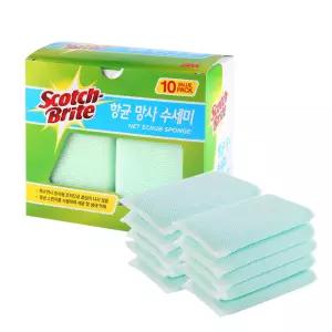 3M 망사수세미 10입 / 도트수세미 혼합팩 12입 / 철수세미 (45g 3+1) 2개 스폰지 강력