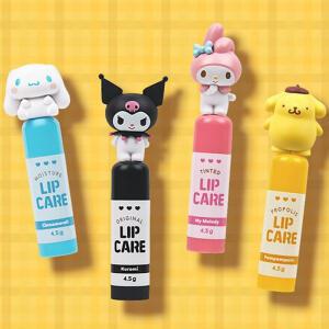 산리오 립밤 피규어 립케어 시나모롤 쿠로미 마이멜로디 폼폼푸린 유아 아기 키즈
