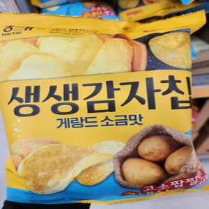 [호호재상점] 노브랜드 해태 생생감자칩 게랑드 소금맛 110g