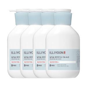 일리윤 세라마이드 아토 민감성 건성 로션 350ml x4개