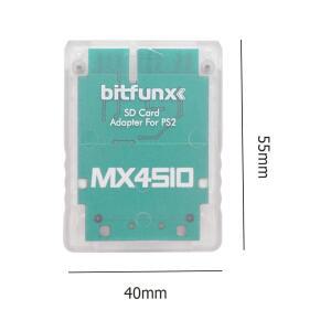 MX4SIO SIO2SD TF/SD 카드 어댑터 리더 플레이스테이션 플스 2 PS2 게임 콘솔 호환