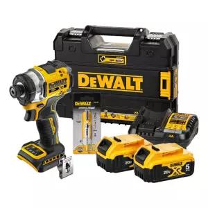 DEWALT 디월트정품 DCF860P2A 20V 충전 BL 플래그쉽 임팩트 드라이버 5.0Ah 배터리 세트