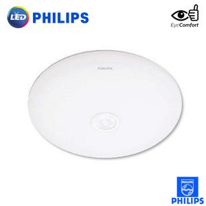 필립스 현관센서등 LED 원형 동작감지 계단 복도 센서조명 12W 주광색