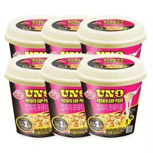 오뚜기 UNO 떠먹는 컵피자 포테이토 150g 6개
