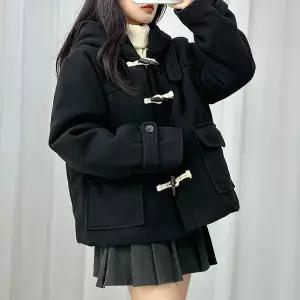 [보리보리/불량소녀]클래식 모직 떡볶이 코트 3종