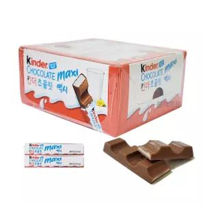 킨더 맥시 초콜릿 21g X 36개 페레로 초콜렛 간식 초코바 코스트코