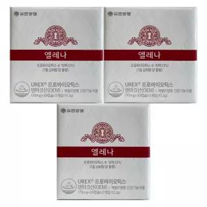 유한양행 엘레나 UREX 프로바이오틱스 170mg x 60캡슐 3개 / 써클