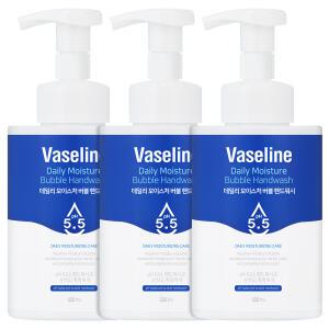 바세린 버블 핸드워시 손세정제 500ml 3개 대용량 물비누 거품비누