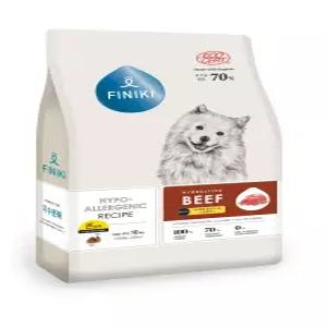 피니키 70% 유기농 가수분해 소고기 큰입자 10kg