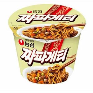 짜파게티 큰사발면 123g  10개