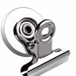 초강력 자석클립 집게자석 홀더 마그넷 마그네틱 메모홀더 50mm 10p