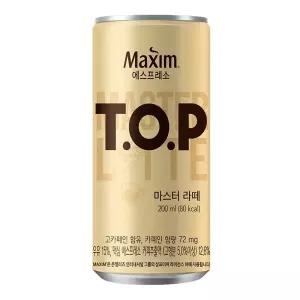 티오피 마스터라떼 200mlx36캔 맥심TOP