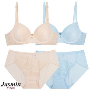 비너스자스민 더블윙 와이어 몰드 브라팬티 ABCD컵 jstA030
