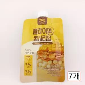 플라이밀 단백질 쉐이크 파우치 콘시리얼 45g 7개