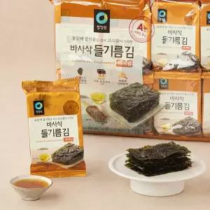 [청정원] 들기름 바사삭김 (16봉) (4g*16)
