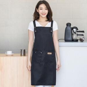 카페 바리스타 앞치마 H형 업소용 방수 미용 데님 예쁜 공방 주방