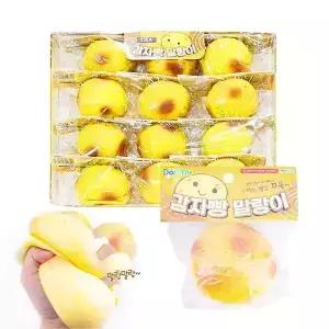 감자빵 말랑이 ASMR 촉감놀이 주물럭 (12개입)