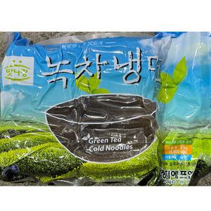 녹차냉면 2k/6개 비빔 물냉 면 사리 비냉 업소용 재료