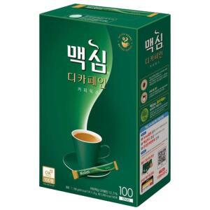 맥심 디카페인 커피믹스 100T 1박스