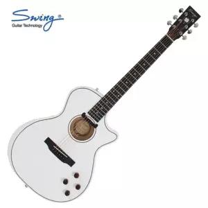 [스쿨뮤직]Swing Hybrid 통기타 (White)