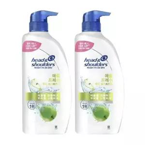 헤드앤숄더 애플프래쉬 두피 트리트먼트 850ml 2개