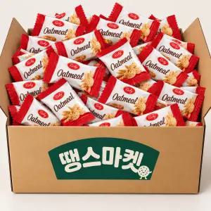 오트밀 미니바이트 인간사료 곡물 과자 쿠키 간식 과자 100개입 (개별포장)
