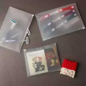 PE 슬라이드지퍼백 여행용지퍼백 PVC 파우치