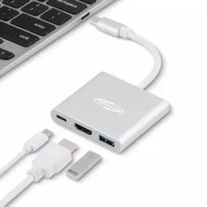 USB C타입 to HDMI 컨버터 변환젠더 DEX PD100W 충전 노트북 듀얼 모니터 확장 미러링케이블 핸드폰 TV연결