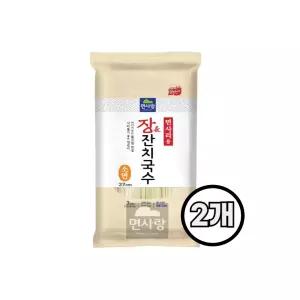 면사랑 장잔치국수(소면) 3kgx2개 면사리용
