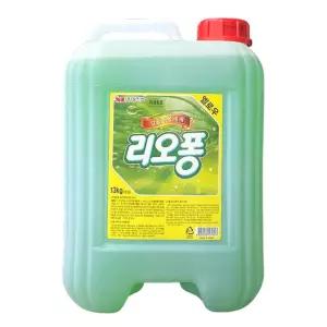 성진켐 리오퐁 주방세제 13kg 옐로우 실속형 하이퐁 퐁퐁 액상 말통 물비누 대용량