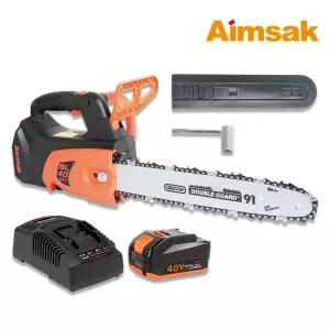 아임삭 BL36CS 36V 충전 체인톱 5.0Ah 배터리1개