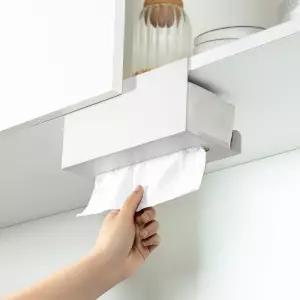 코멧 베이직 상부장 거치식 키친타올 걸이