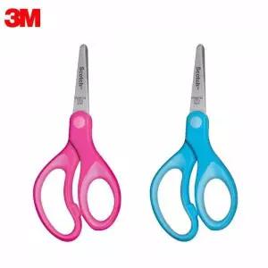 3M 가위 어린이 가위 스카치 12.5cm 양손 가위 안전 가위 문구 가위