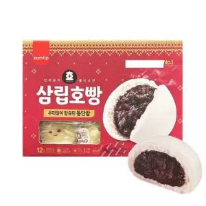 코스트코 코스트코 삼립 우리밀 통단팥호빵 90g×12