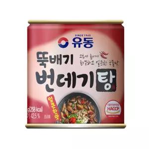 유동 뚝배기 번데기탕 얼큰한맛 280g 10개