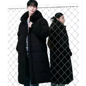 남성 여성 훼르자 롱패딩 점퍼 숏패딩 벤치코트 93 블랙