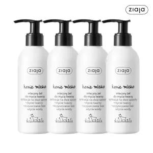 지아자 산양유 클렌징 젤 200ml 4개