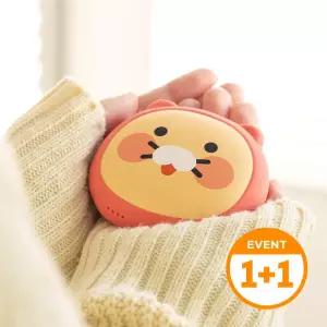 아트박스/카카오프렌즈 [1+1 SET] 손난로 보조배터리 5000mAh 카카오프렌즈