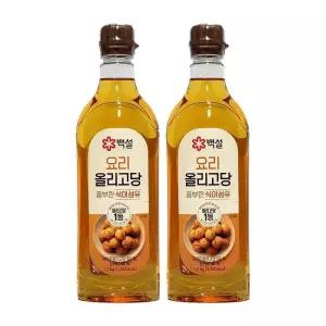 [백설] 요리 올리고당 1.2kg x 2개