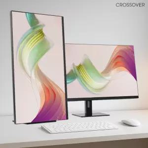크로스오버 32QF240G Fast-IPS 400CD 81cm QHD 240Hz 피벗 게이밍 컴퓨터 모니터 무결점