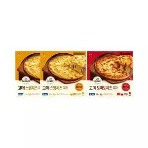 CJ 고메 피자혼합2(스윗치즈피자2+토마토치즈피자1)
