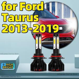 180W 9012 자동차 헤드라이트 LED 램프 6000K 4면 칩 고휘도 팬 포함 포드 호환 토러스 2013 용