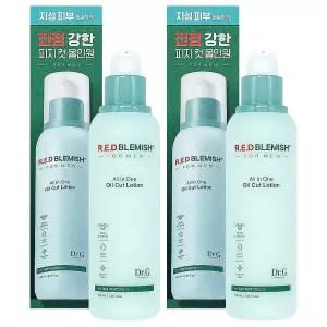 닥터지 레드 블레미쉬 포 맨 올인원 오일 컷 로션 150ml + 150ml 블랙헤드와 유분을 케어