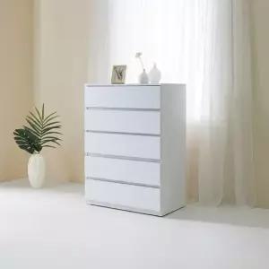 동서가구 엘린 광폭 서랍장 900 5단 DF927447